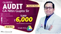 CA Inter Audit Google Drive Classes by CA Nitin Gupta Sir (NEW Course) - Complete Auditing & Assurance Classes Full HD Video Lecture + HQ Sound